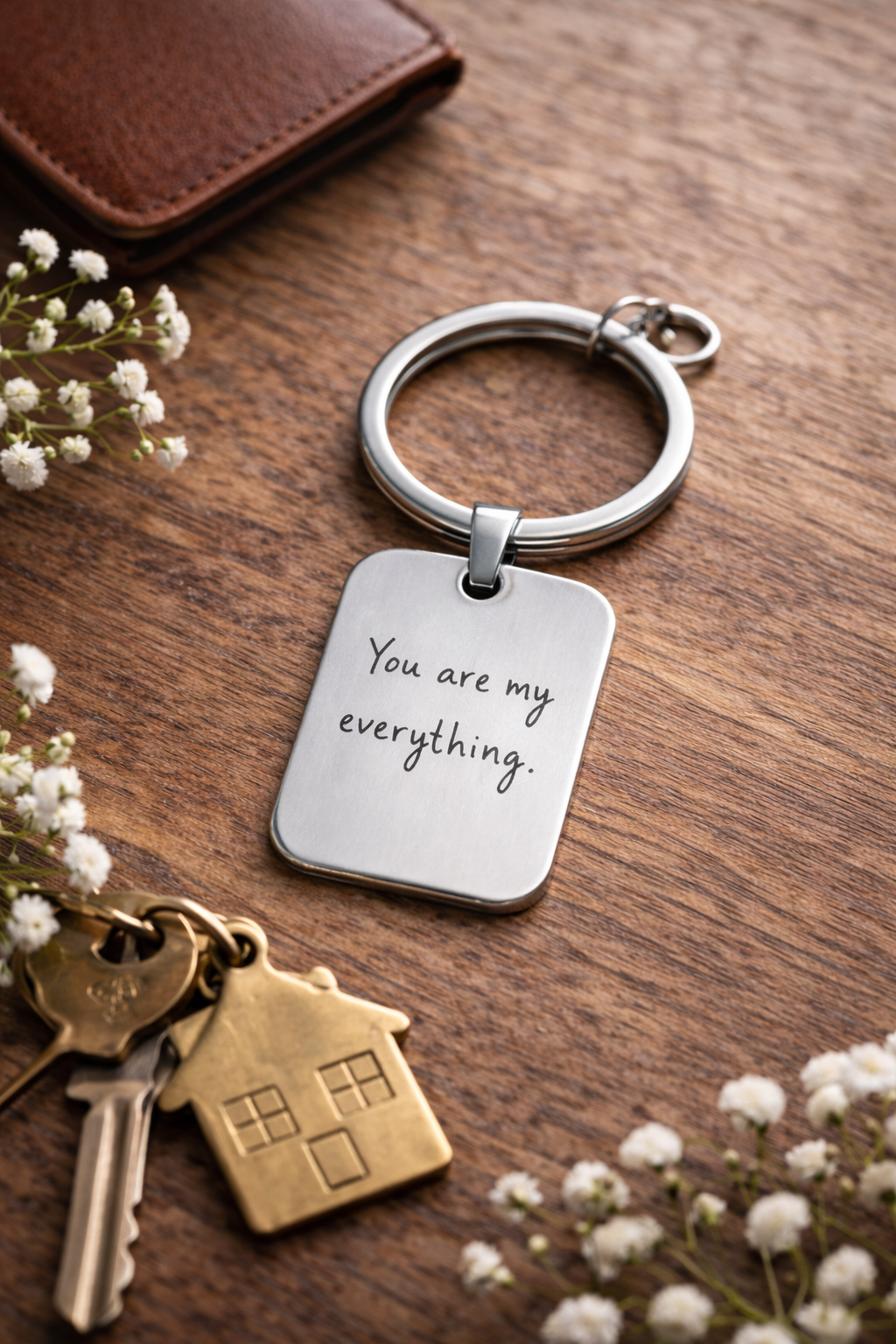Custom Handwriting Keychain - Memorial Gift